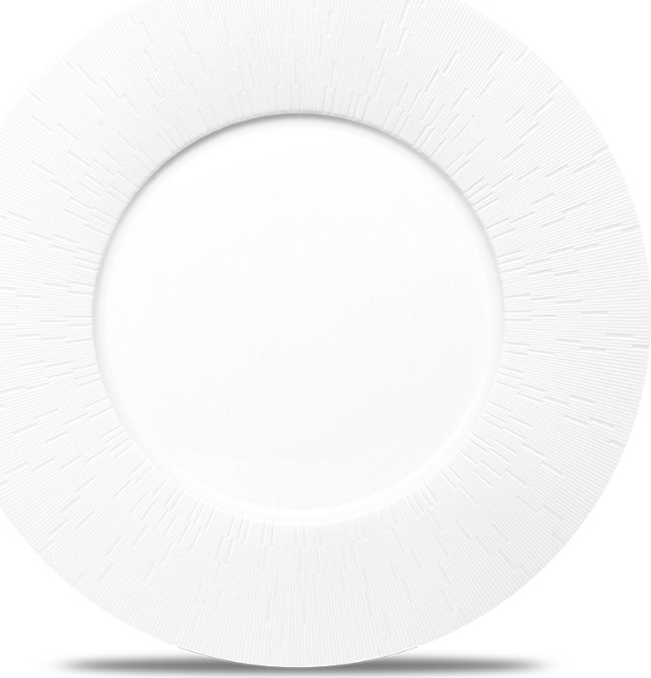 10647593 Haviland Тарелка обеденная Haviland "Инфини Бриллиант" 30см Фарфор, Керамика 