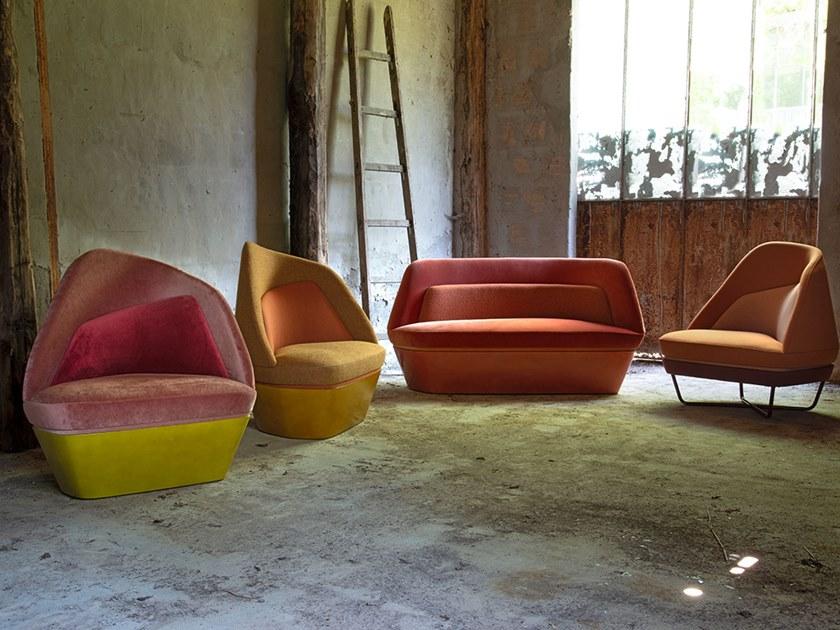 Adrenalina 2-местный тканевый диван Bixib sun-id-1452531 - Вид №5