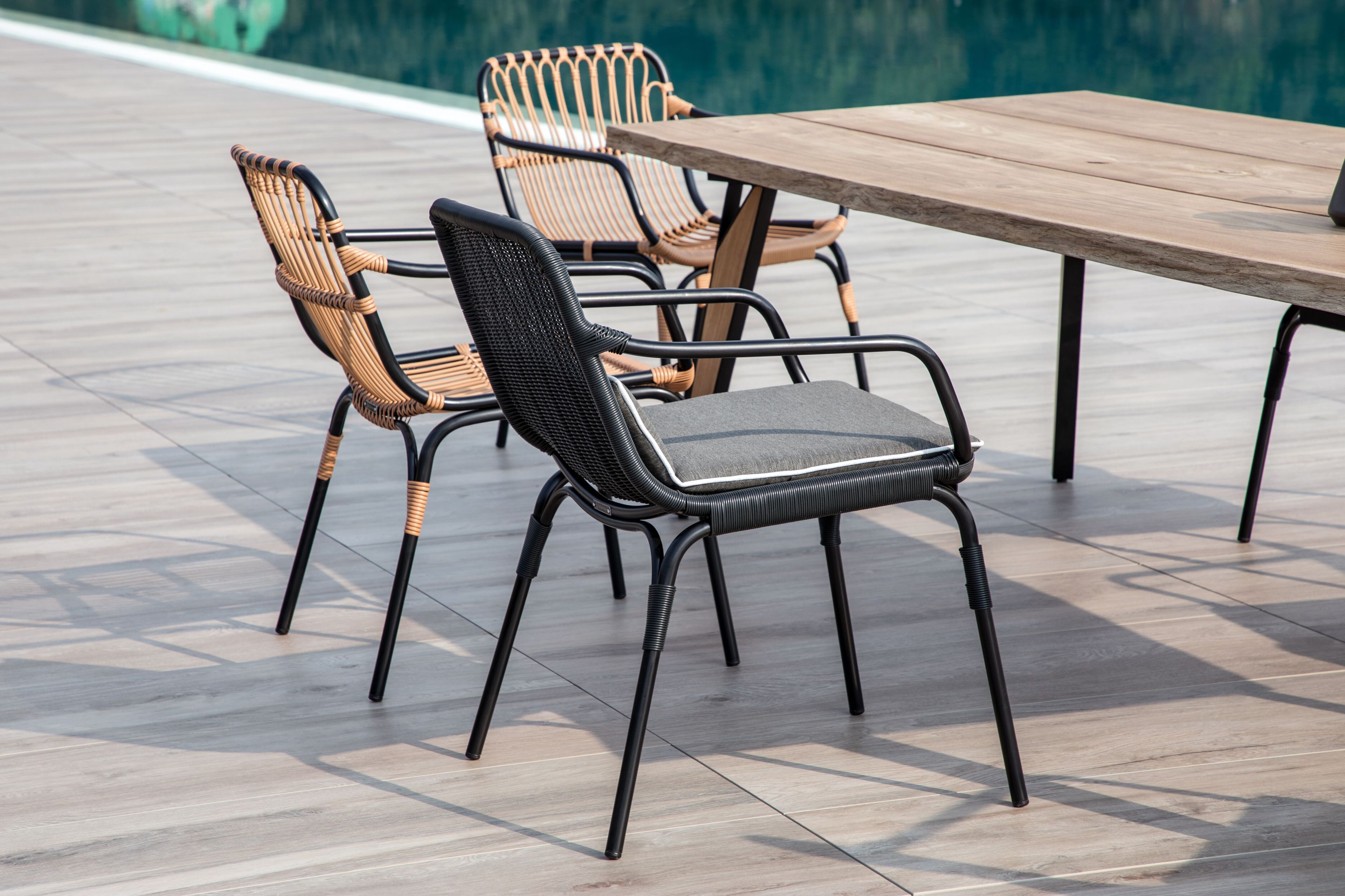 Синтетическое волокно сад стул с подлокотниками cbdesign Эми ARCH-00143658 - Вид №4