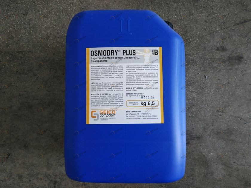 Seico Compositi Пластифицирующий адгезивный латекс Barriere chimiche & intonaci deumidificanti sun-id-1453329