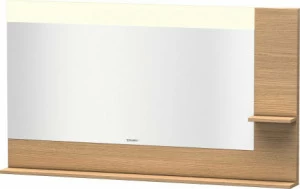 VE732405252 Vero Зеркало с полочками сбоку и внизу Европейский дуб, декор