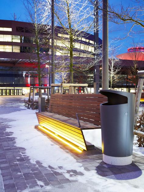 Nola Industrier Деревянная скамья sun-id-1383085 - Вид №4