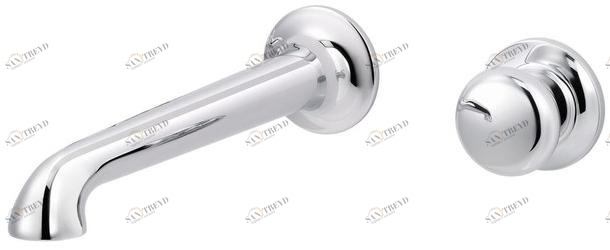 rvb Настенный смеситель для мойки на 2 отверстия Deville 1955.--.58