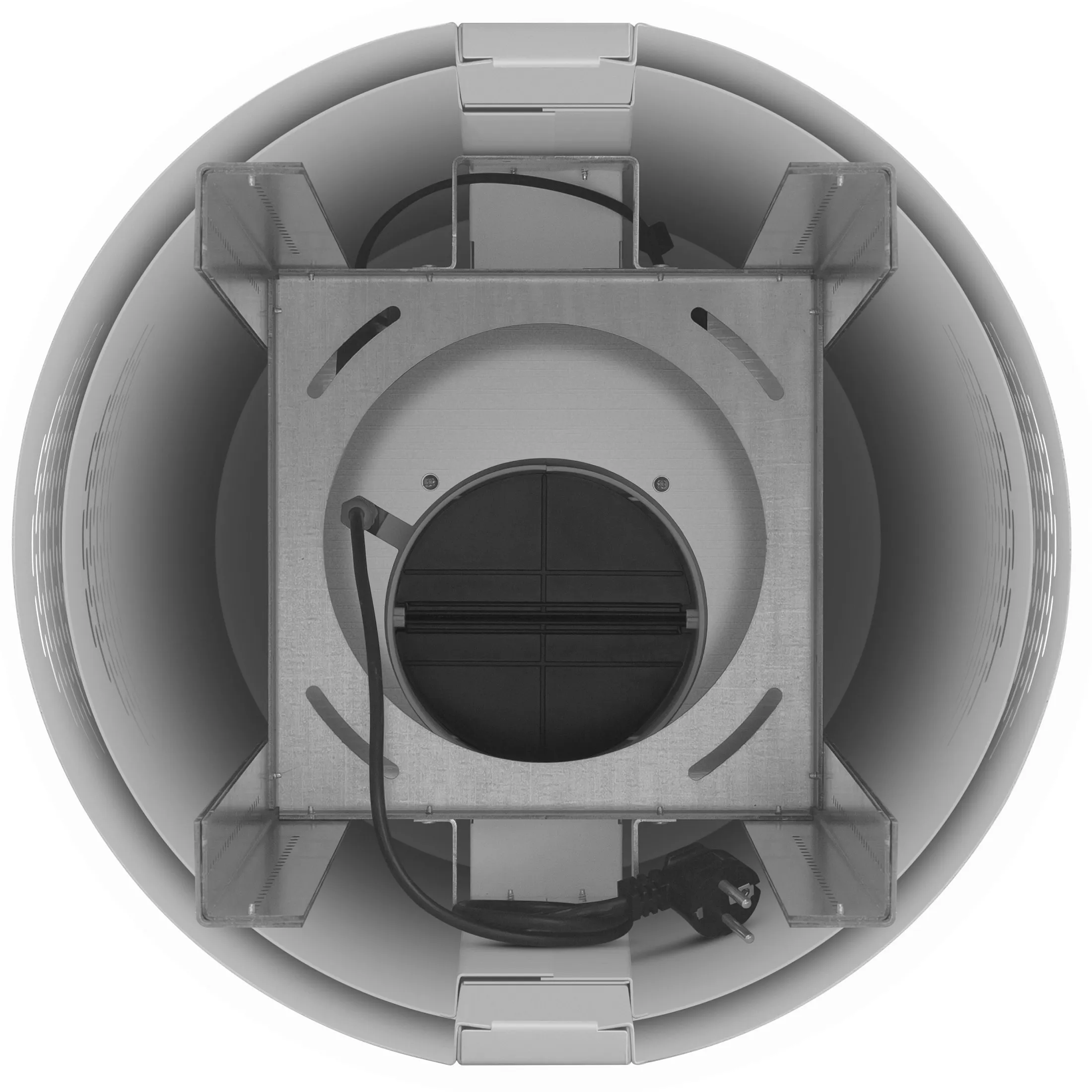 9243931 Вытяжка островная Meferi TUBE40WH ISLA POWER белый/белый STDN-0035429 - Вид №10