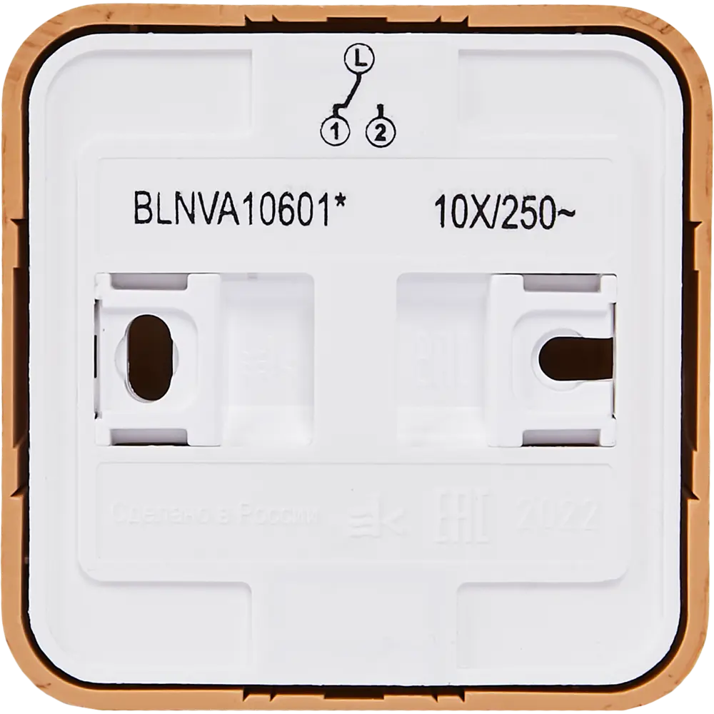 Переключатель накладной Schneider Electric Blanca 1 клавиша цвет ясень 86724495 STLM-2086060 SYSTEME ELECTRIC - Вид №2