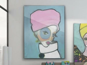 MOMENTI Авторский художественный принт Crazy home paintings Fr-011