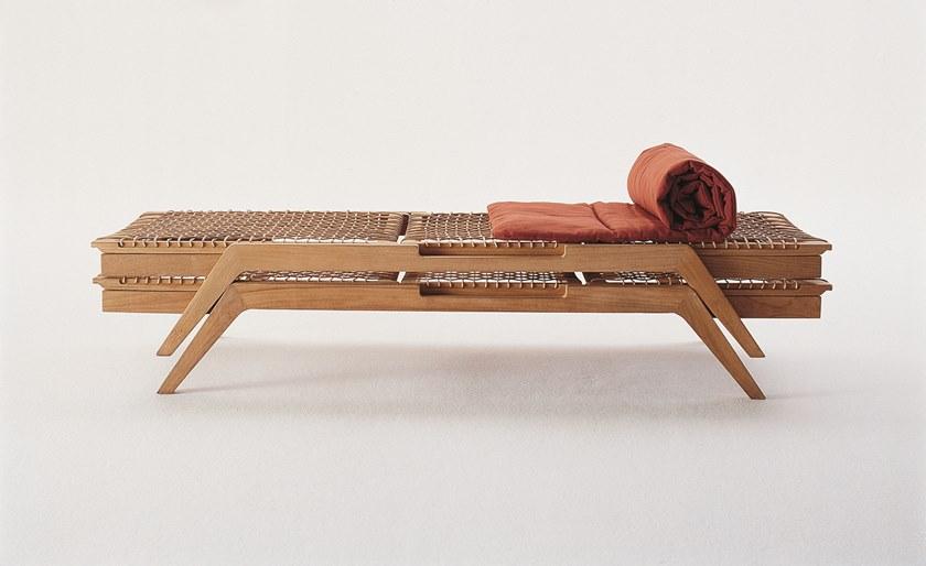 Unopiù Штабелируемая кушетка из тикового дерева Synthesis Lesy - Вид №2