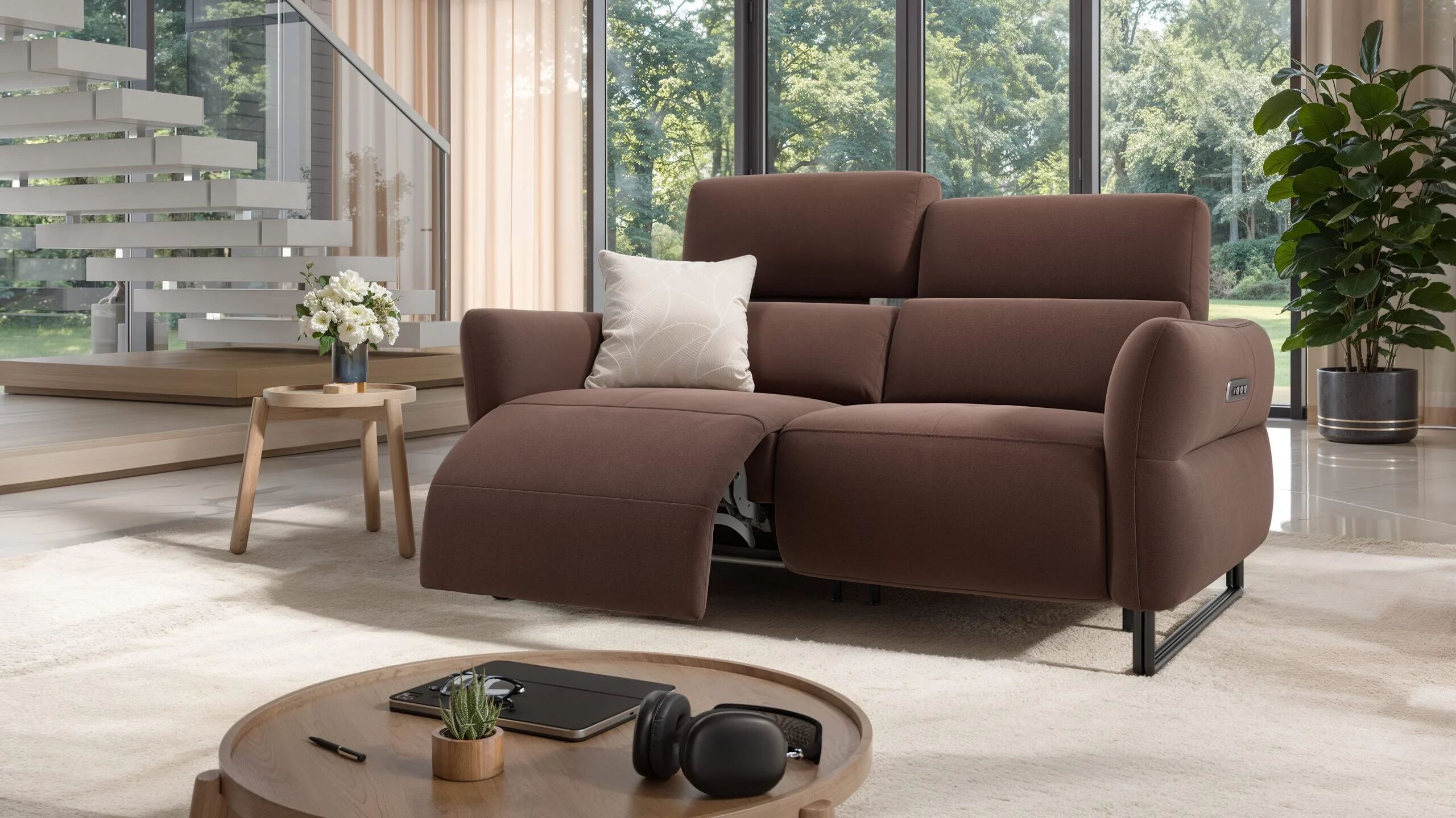 2-местный тканевый диван Sofanella Luna ARCH-00065037 - Вид №1