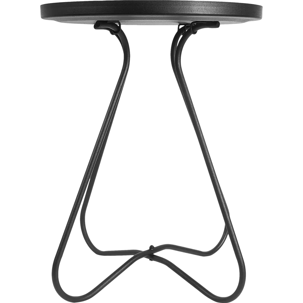 Столик кофейный Sheffilton круг 40x40 см черный STLM-2003684 - Вид №2