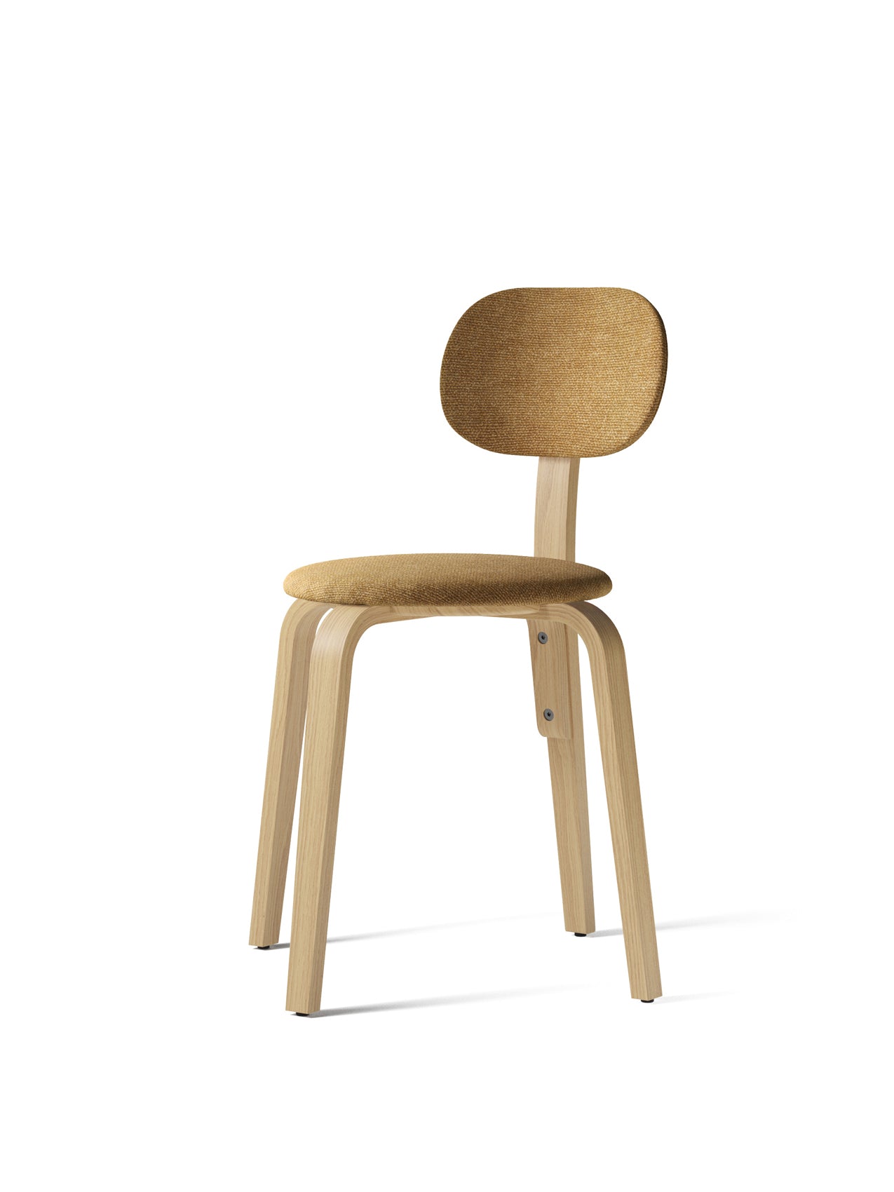 5709262043019 Afteroom Plus, Обеденный стул на деревянной основе, обитый LuceLight  - Вид №24