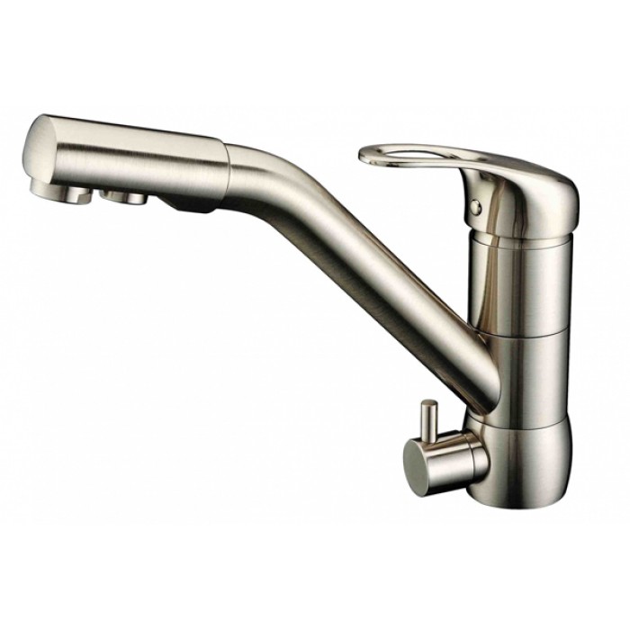 Zorg ZR 400 KF-12 Nickel Смеситель для кухни Zorg 210х225  - Вид №1