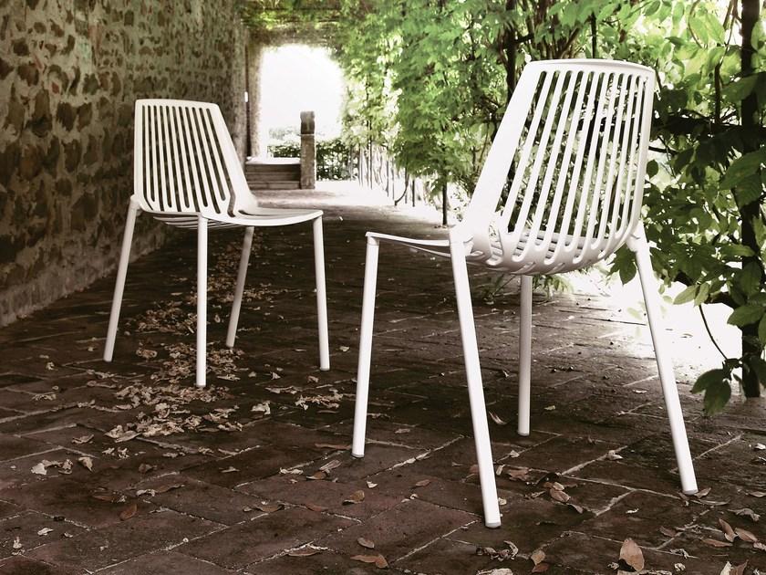 Штабелируемый садовый стул из алюминия Omnia selection 851 Santreyd - Вид №1