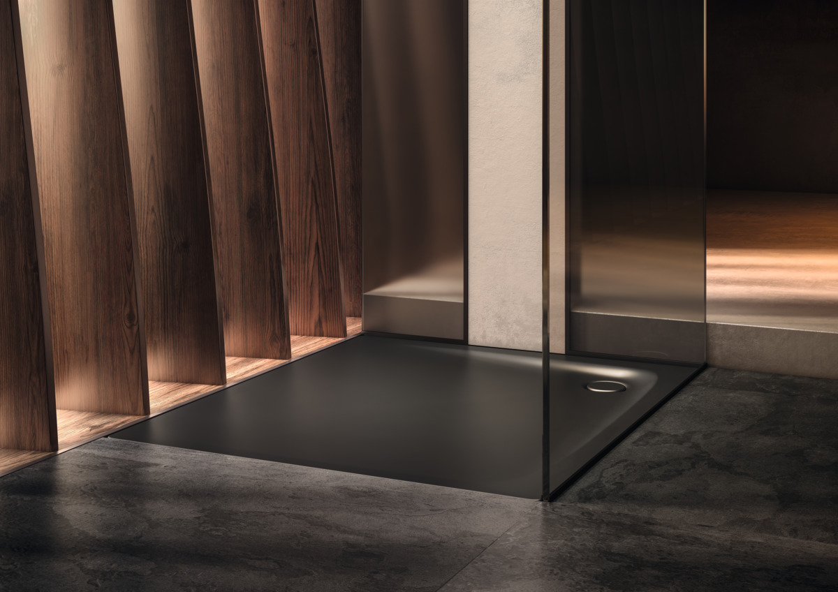 Душевой поддон KALDEWEI Сталь эмалированная 439-2 454 холодный серый 40 439-2454 - Вид №5