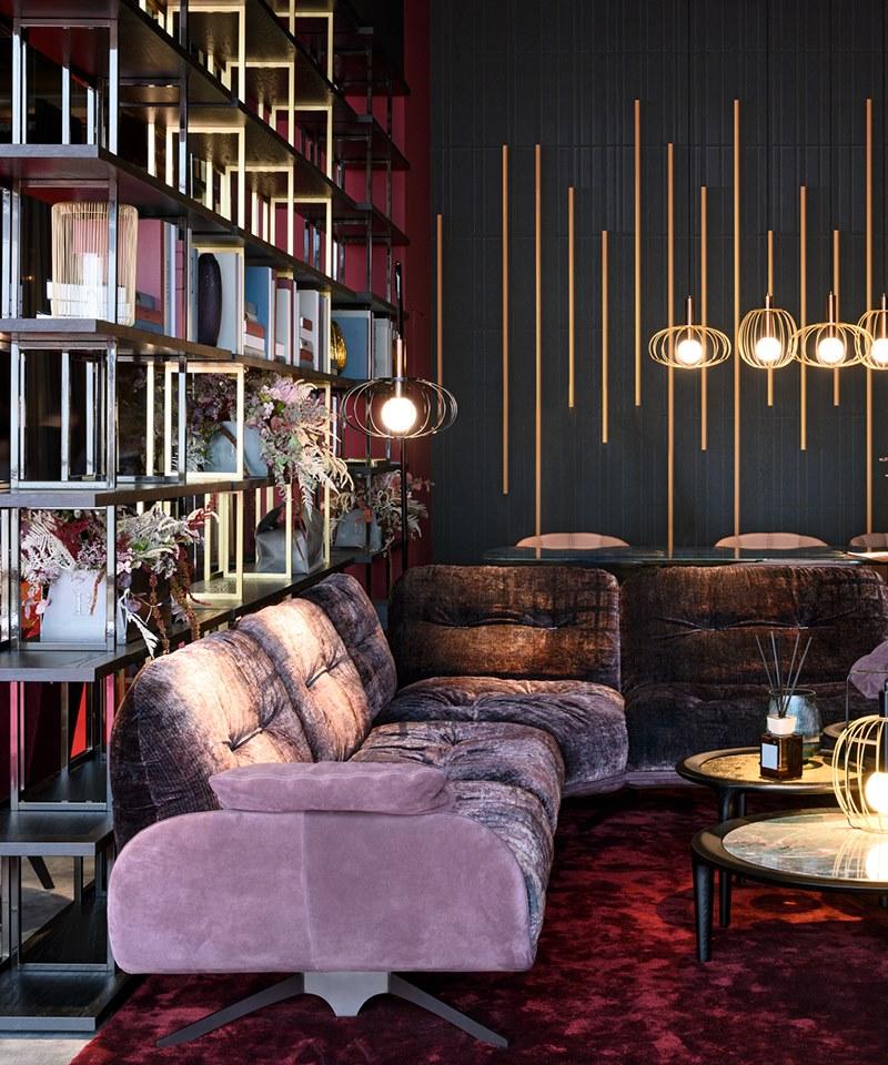 Borzalino Модульный угловой диван из ткани Ayton sun-id-1474067 - Вид №4