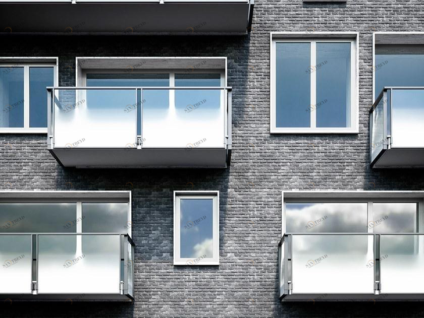 FARAONE Алюминиевый парапет со стеклянными панелями Olimpia sun-id-1426502