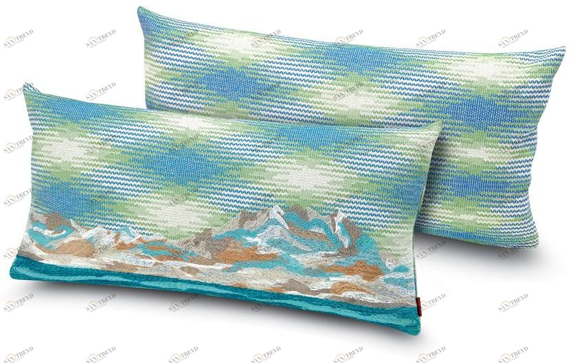 MissoniHome Подушка из ткани с пейзажами Panorama sun-id-1412507