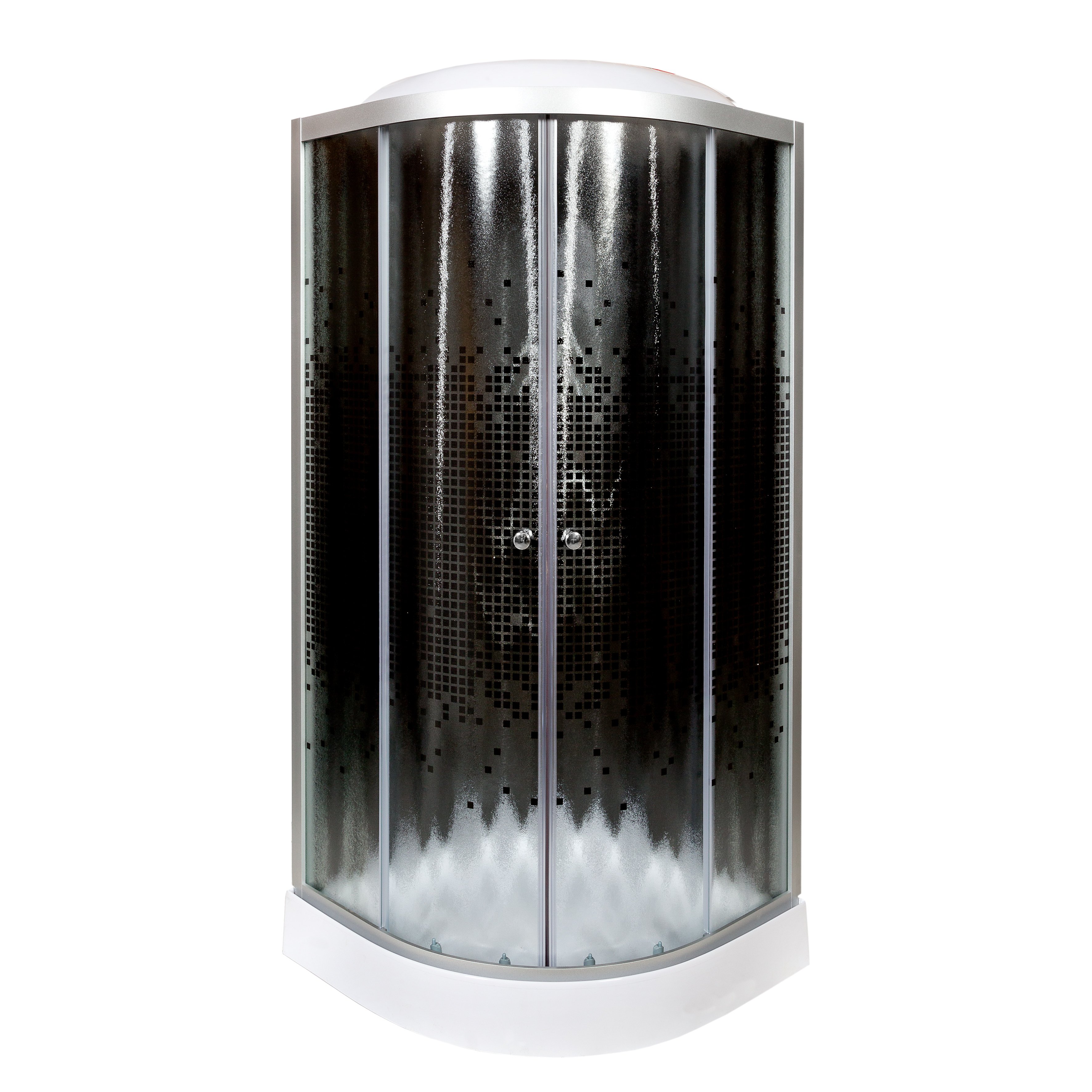 BМ4510 N LED с гм. BLACK Душевая кабина DETO Серия ВМ L 801 стандартная BLACK - Вид №16