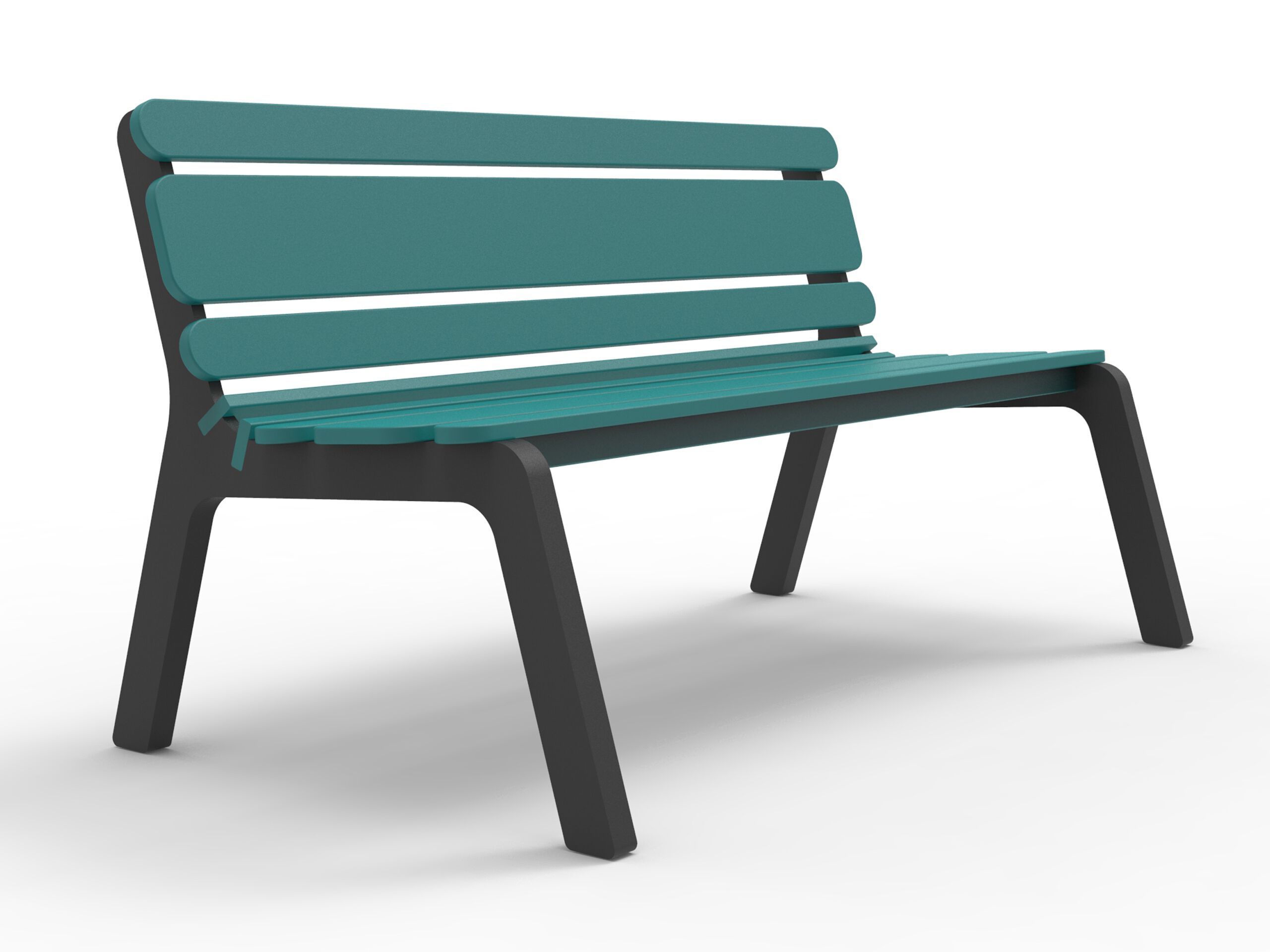 Скамейка из полиэтилена со спинкой Donye Ranardo ARCH-00028276 - Вид №8