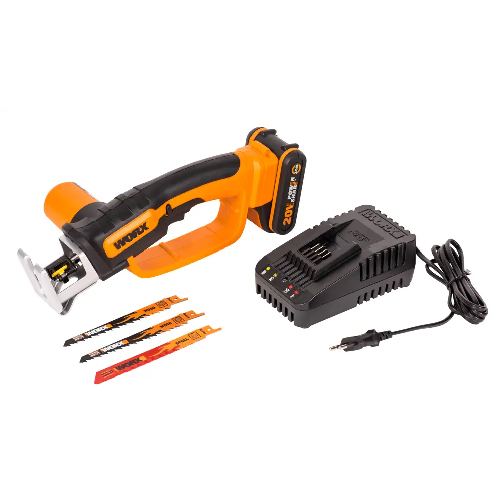 Аккумуляторная сабельная пила WORX WP892E с быстрой сменой оснастки 83739373 STLM-0044168 - Вид №4