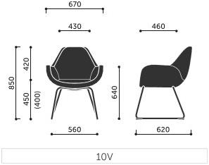 profim Стул для конференций Sled Fan sun-id-1463091 - Вид №4