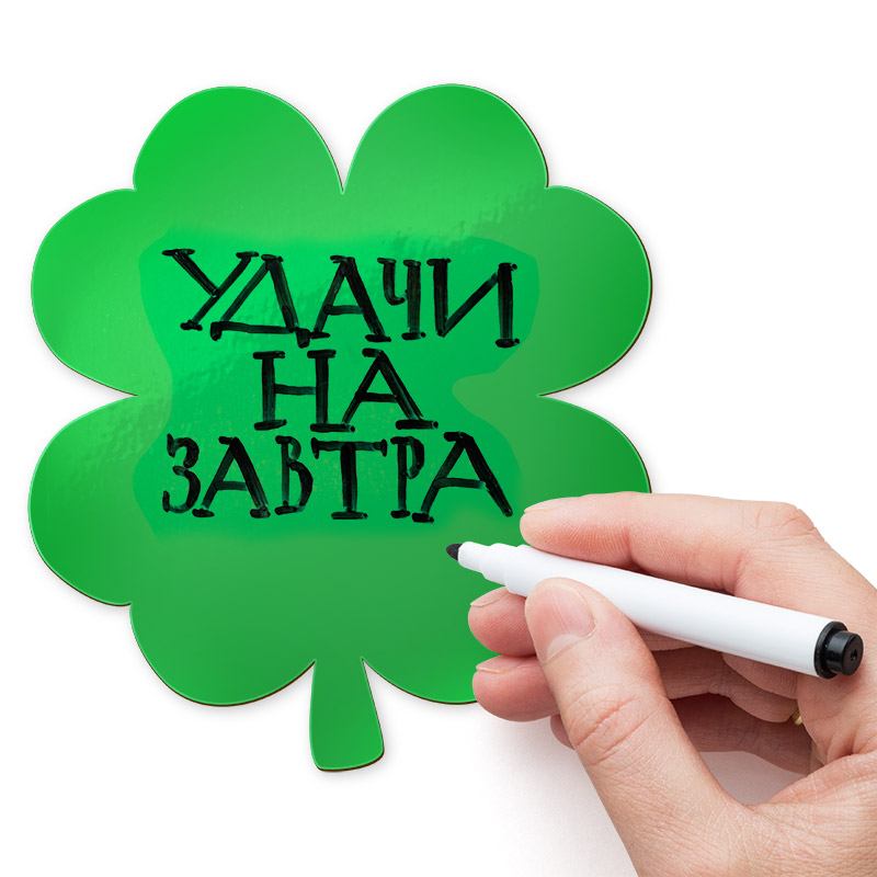 440825 Магнит для записей клевер Melompo 