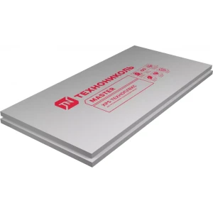 Экструдированный пенополистирол XPS 100 мм Техноплекс ТВ 580x1180 мм 0.68 м²