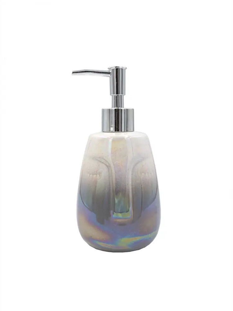 BATH PLUS Belle - керамический дозатор для жидкого мыла светло-серый 88378664