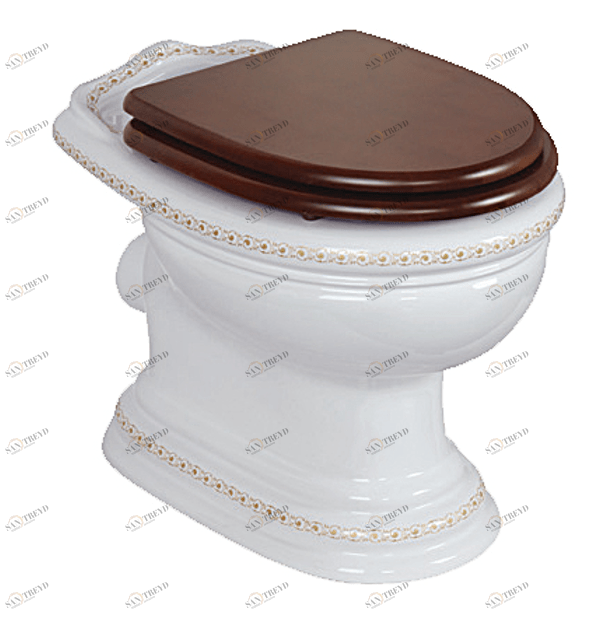 ML.MLD-25.712.D3.BR Приставной унитаз напольный Белый Migliore  Италия 