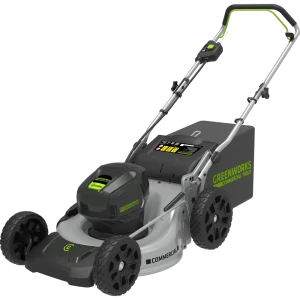 Газонокосилка аккумуляторная самоходная GreenWorks 2502407UB 220 В 46 см 1x5 Ач АКБ и ЗУ входит в комплект