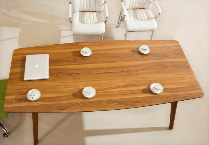 Arrediorg.it® Прямоугольный деревянный стол для переговоров Evolutio sun-id-1374374 - Вид №2