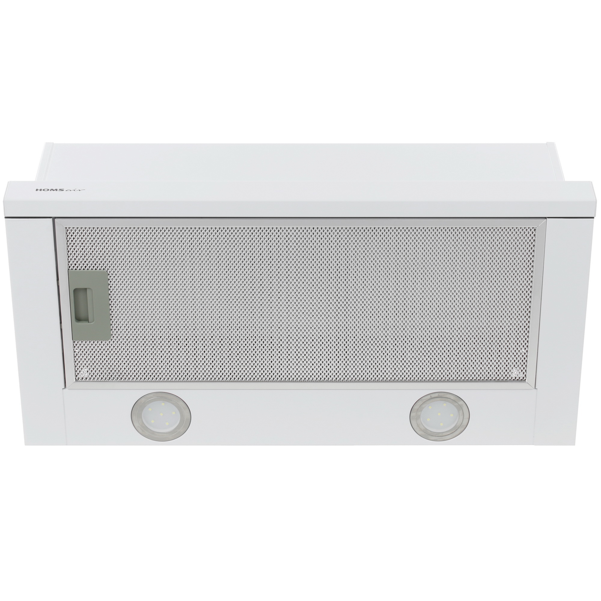 8160081 Вытяжка телескопическая HOMSair FLAT 60 белый/белый STDN-0142230 - Вид №1