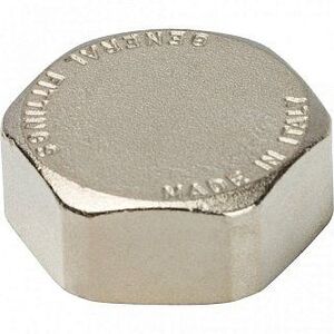 Заглушка ВР 1" никель STOUT