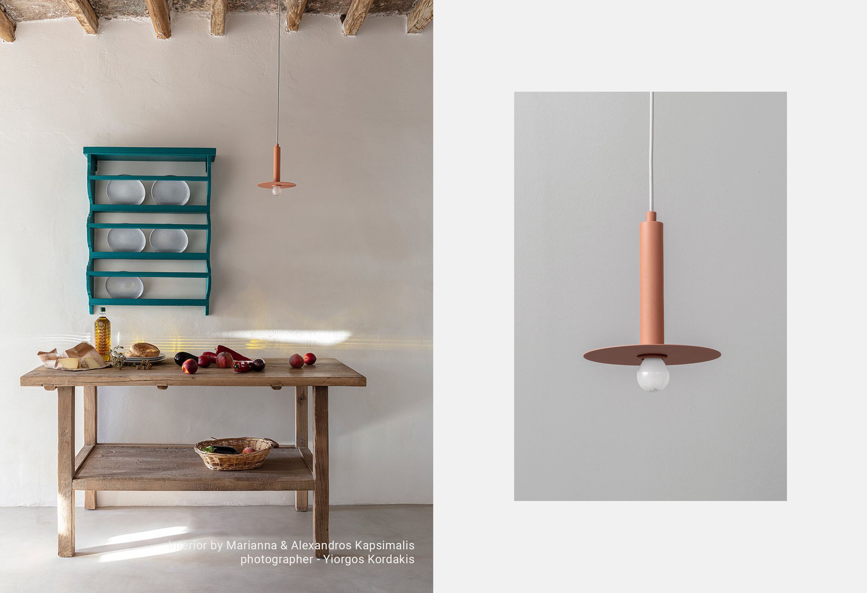 Порошковое покрытие стальной подвесной светильник +kouple PLATE CLASSIC ARCH-00001842 - Вид №3