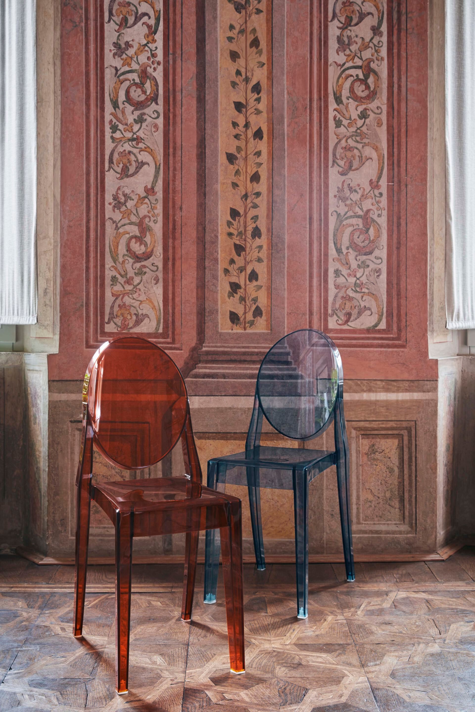 Поликарбонат медальон стул Kartell призрак ARCH-00087551 - Вид №10