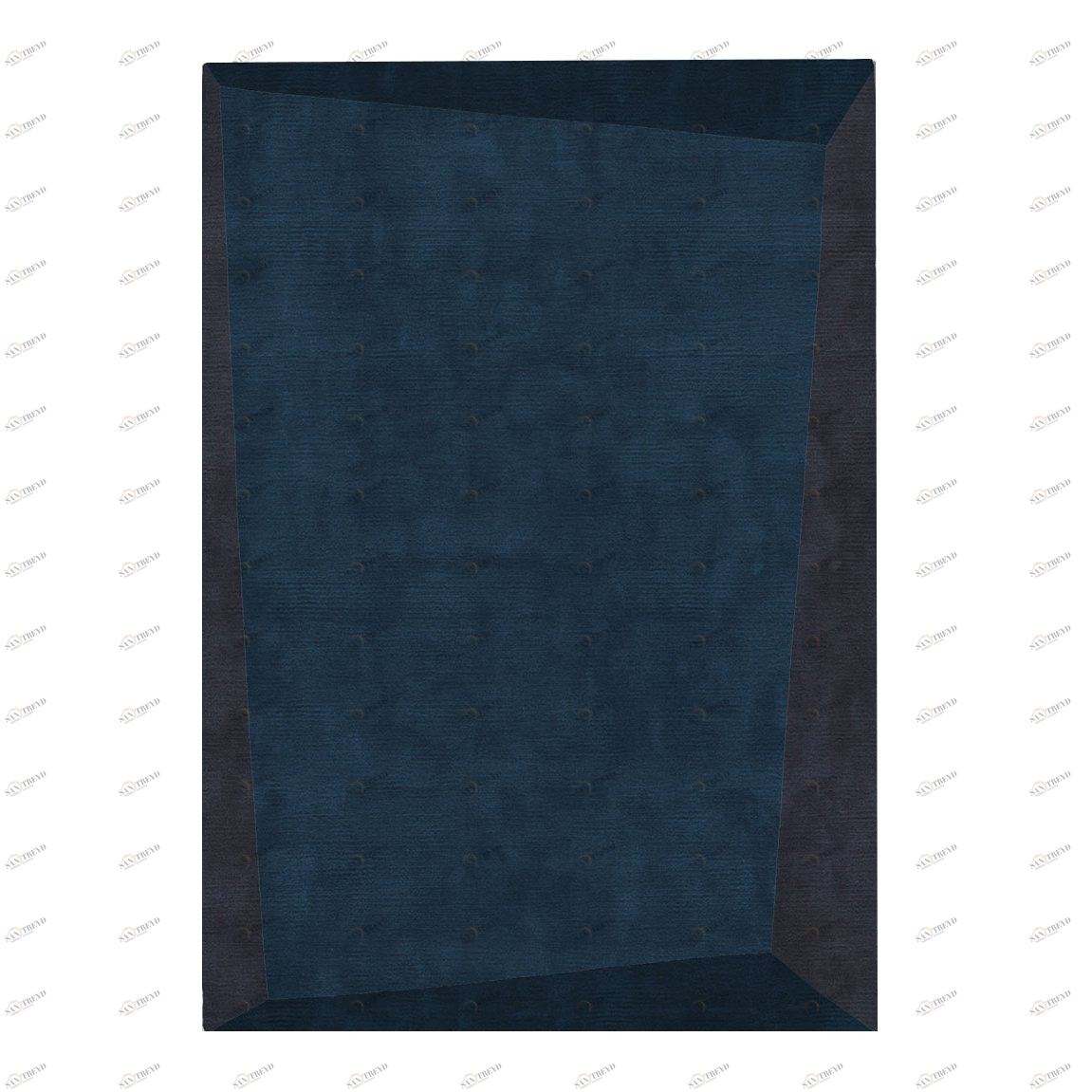 Ковер Dipped Frame Dark Blue 200x290 синий RUGBERRY ДИЗАЙНЕРСКИЕ, DIPPED FRAME 326059 Синий 