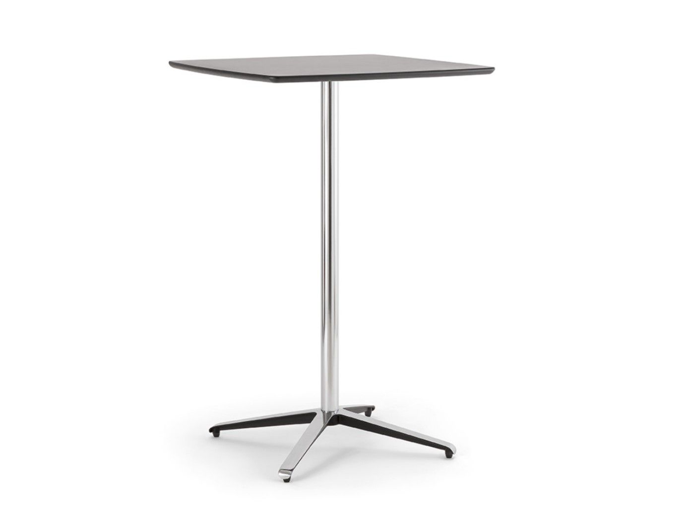 Высокий стол из стали и дерева со спицевым основанием Nahu Лотос ARCH-00029978