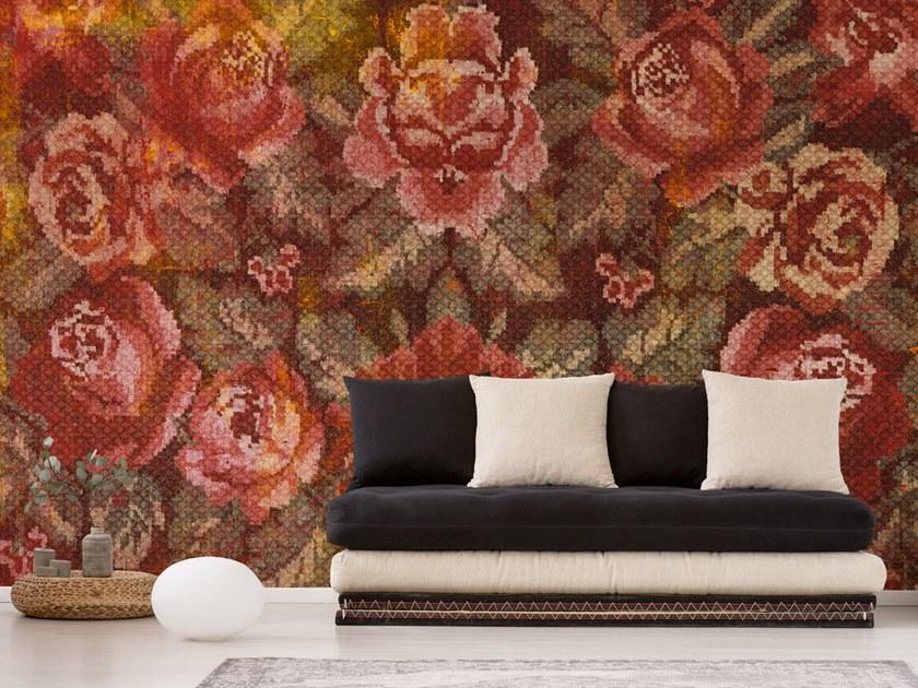 Architects Paper Экологические обои в современном стиле с цветочными мотивами под ткань Atelier 47 sun-id-1367292 - Вид №1