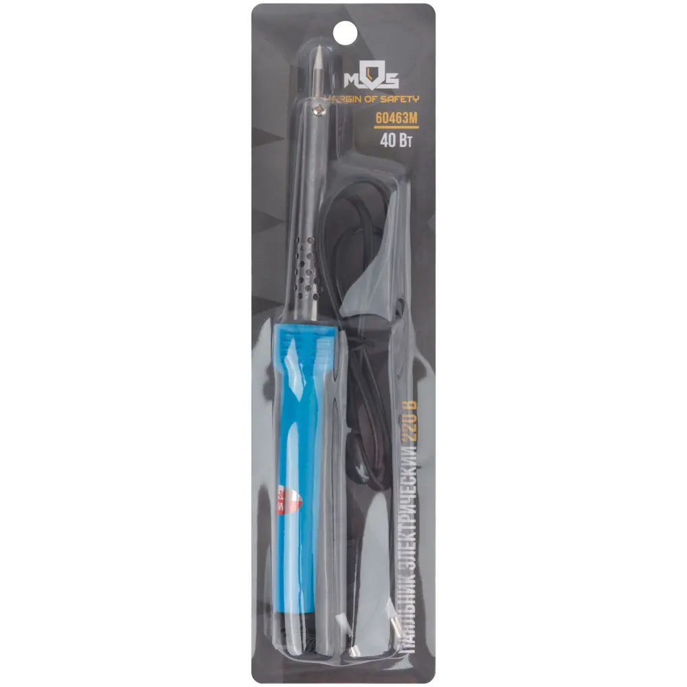 Паяльник электрический с пластиковой ручкой Mos, 40 Вт Santreyd STLM-2133120 - Вид №2