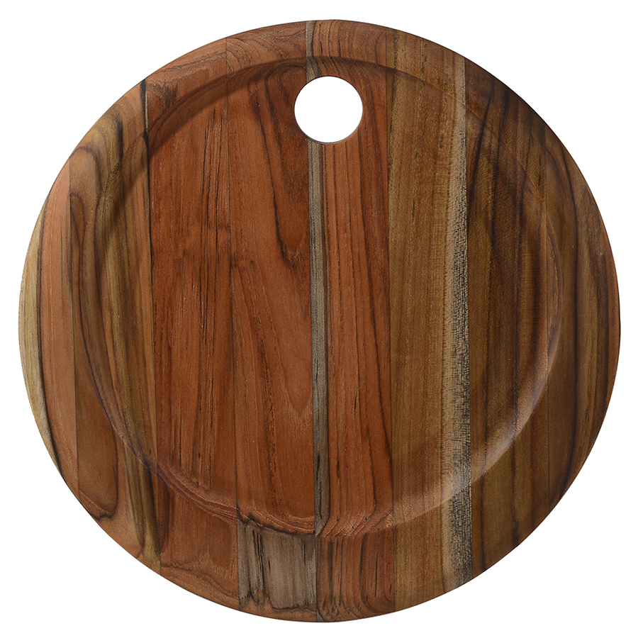 TH908 Набор из 3 круглых сервировочных досок specialty 38 см TEAKHAUS  - Вид №7