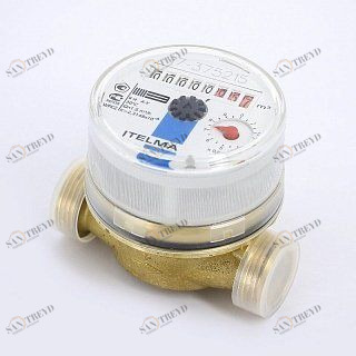 Cчетчик для холодной воды ИТЭЛМА WFK20 L=80 30˚C WFK20D080