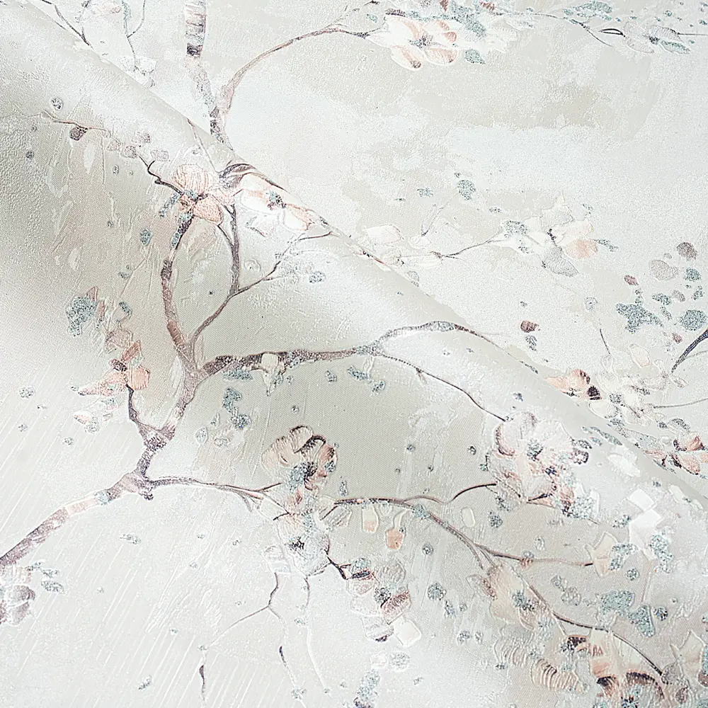 Обои Ateliero Scarlett серые с цветочным узором для гостиной и спальни 89409068 STLM-1571795 - Вид №3