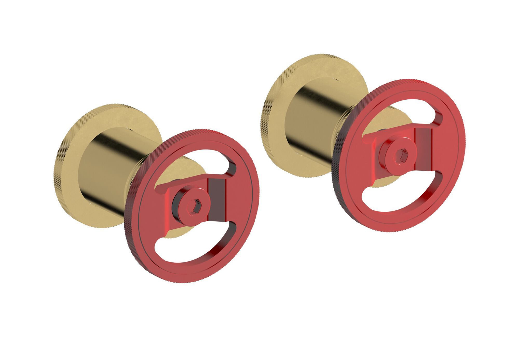 Встраиваемый смеситель для душа с 2 отверстиями IB Bold ARCH-00044133 - Вид №13