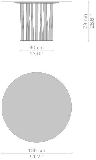 Cassina Стол с алюминиевым основанием sun-id-1443902 - Вид №5