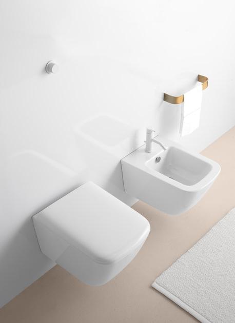 901811 Подвесной унитаз настенный Белый GSI ceramica Sand Италия - Вид №2