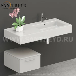 T04552BT2 Столешницы для использования в сочетании с тумбами и открытыми тумбами 45 см серая Globo ARREDO WOOD Италия