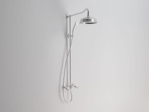 Настенная душевая колонна с ручным душем