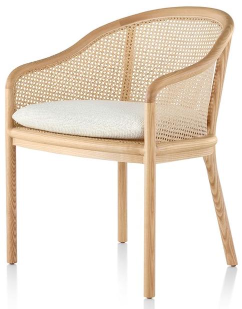 Herman Miller Стул из венской соломы со встроенной подушкой Landmark sun-id-1435608 - Вид №1