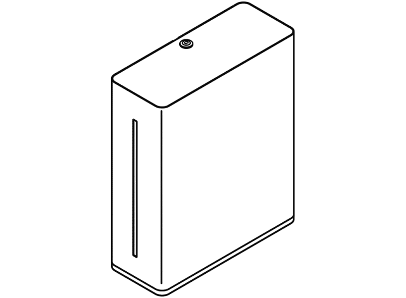 950.06.500 диспенсер для бумажных полотенец HEWI Universalprodukte  - Вид №7