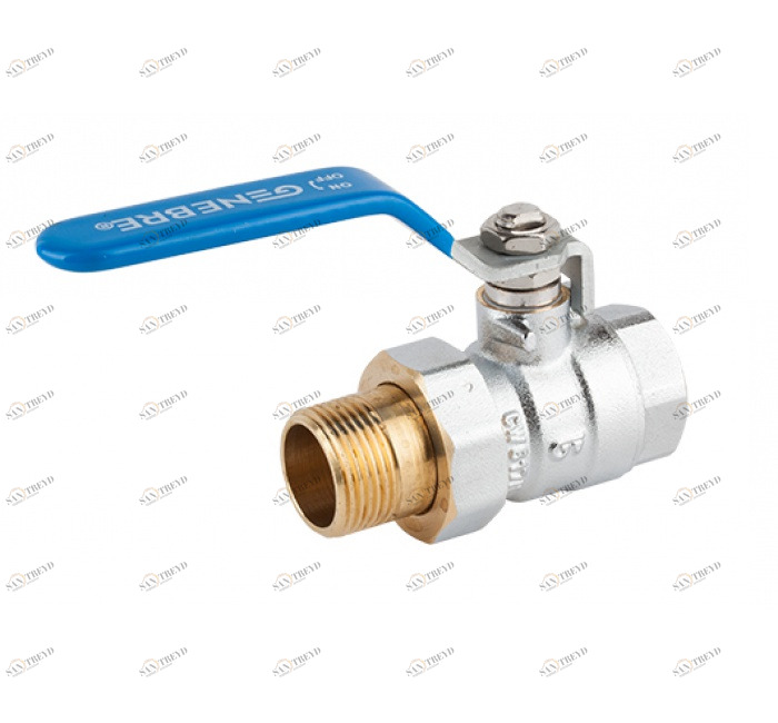 GENEBRE 3048 09 Шаровой кран с разъемом из 2 частей 