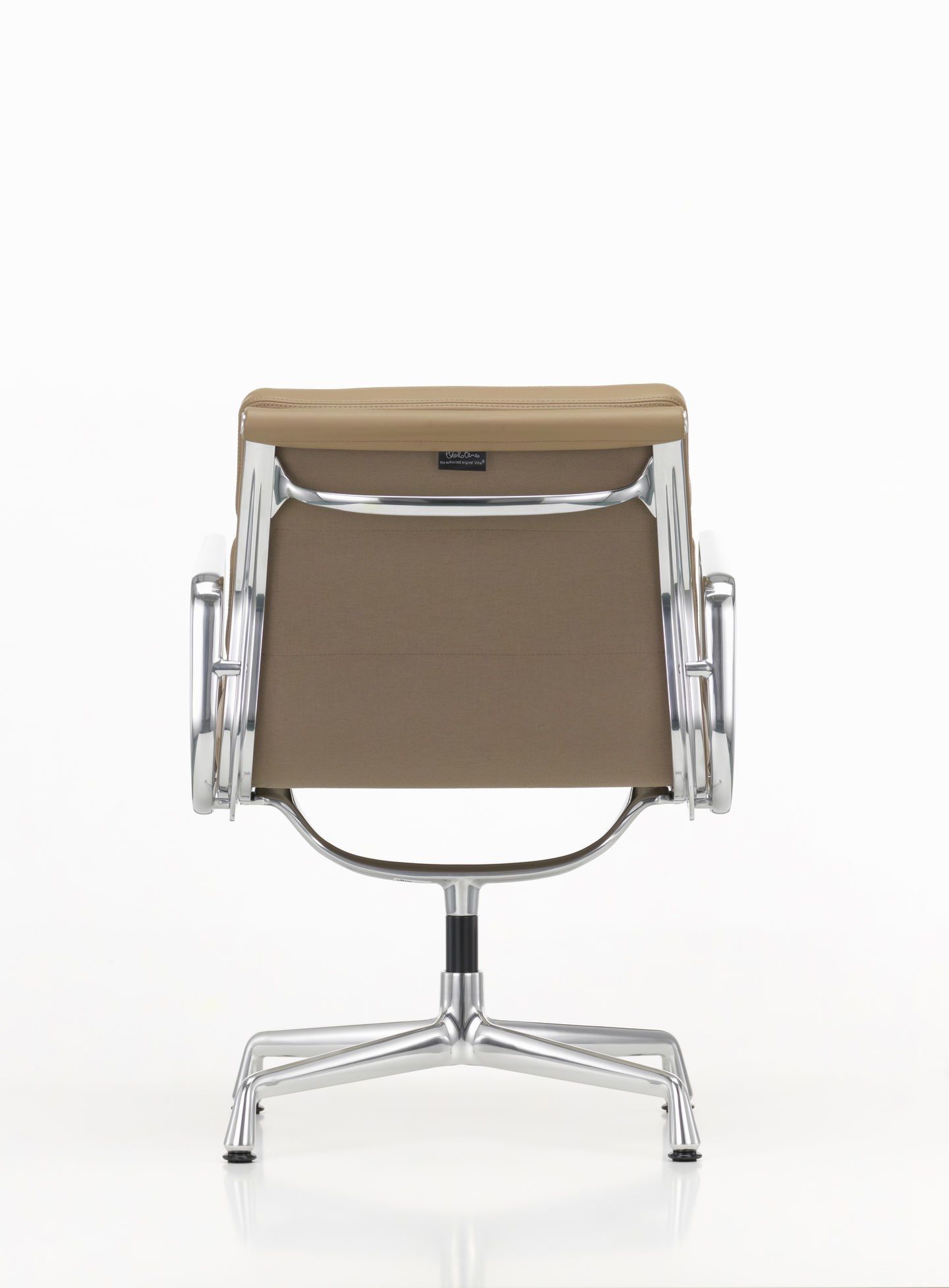 Кожаный спиц поворотный стул с подлокотниками VITRA Eames Soft Pad Group ARCH-00078216 - Вид №40